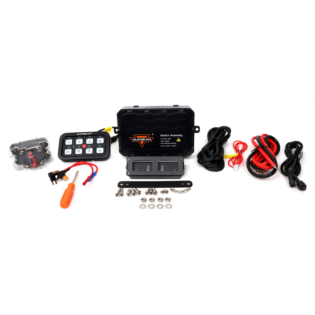 Auxbeam AR-800 RGB Switch Panel — Southern Style Offroad