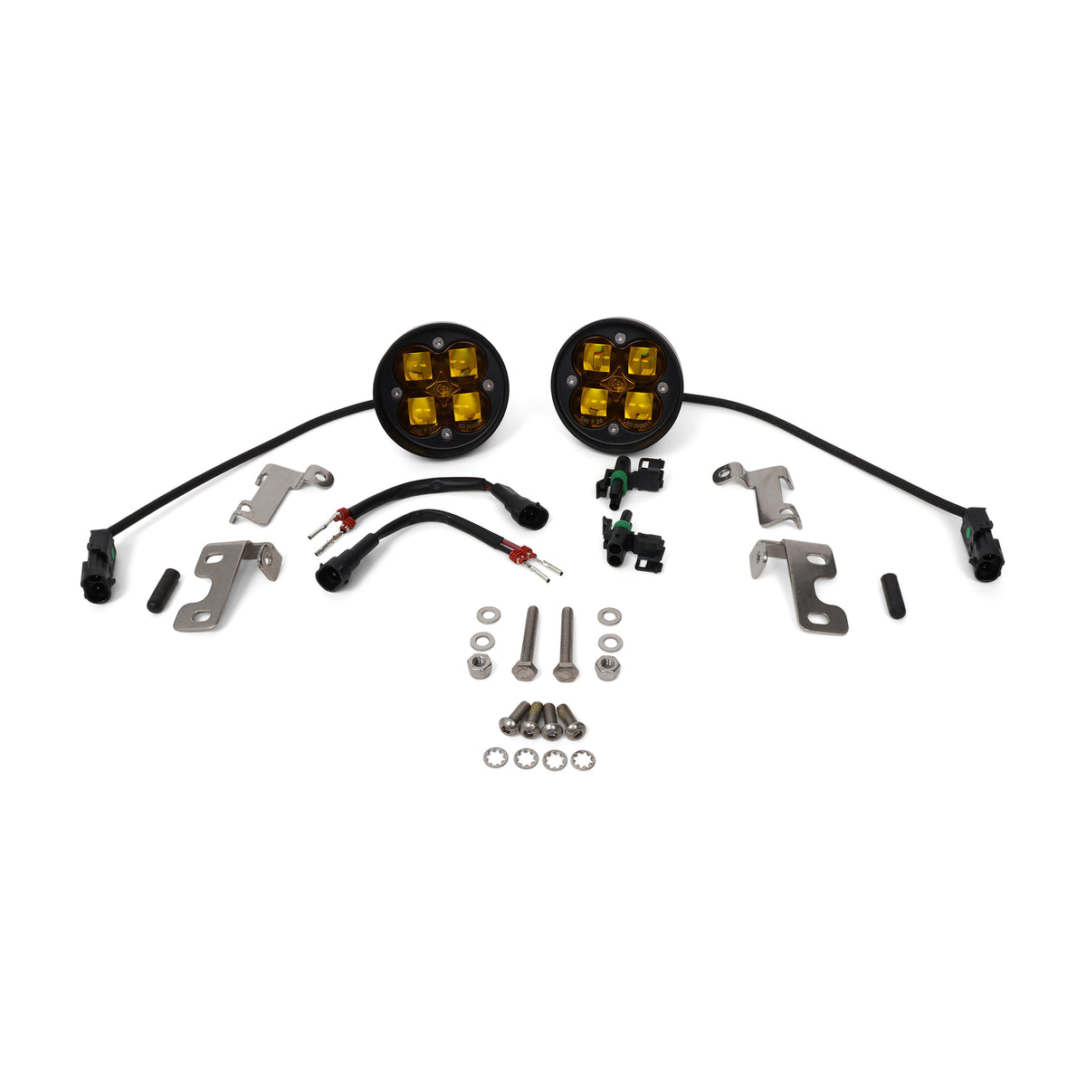 Baja Designs Squadron-R Fog Pocket Light Kit 2012-2023 Toyota Tacoma / 2014-2021 Tundra / 2010-2024 4Runner