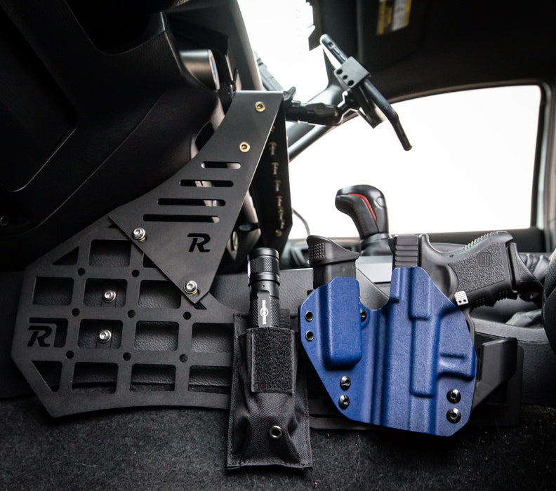 Rago Fabrication 3rd Gen Tacoma Center Console Molle Panels & Device Mount