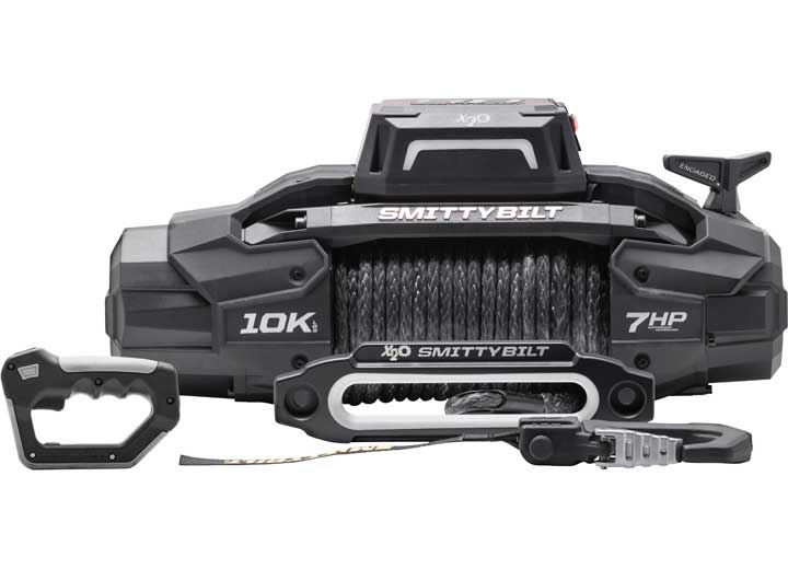 SmittyBilt X20 Gen 3 10k Winch with Synthetic Rope