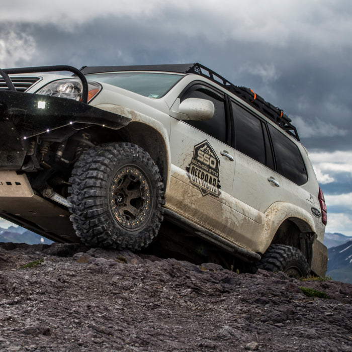 Southern Style Aluminum Roof Rack 03 09 Lexus GX470 Southern Style Offroad